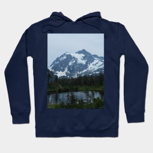 Mt Baker Washington State Nature Photography Pacific Northwest Hoodie